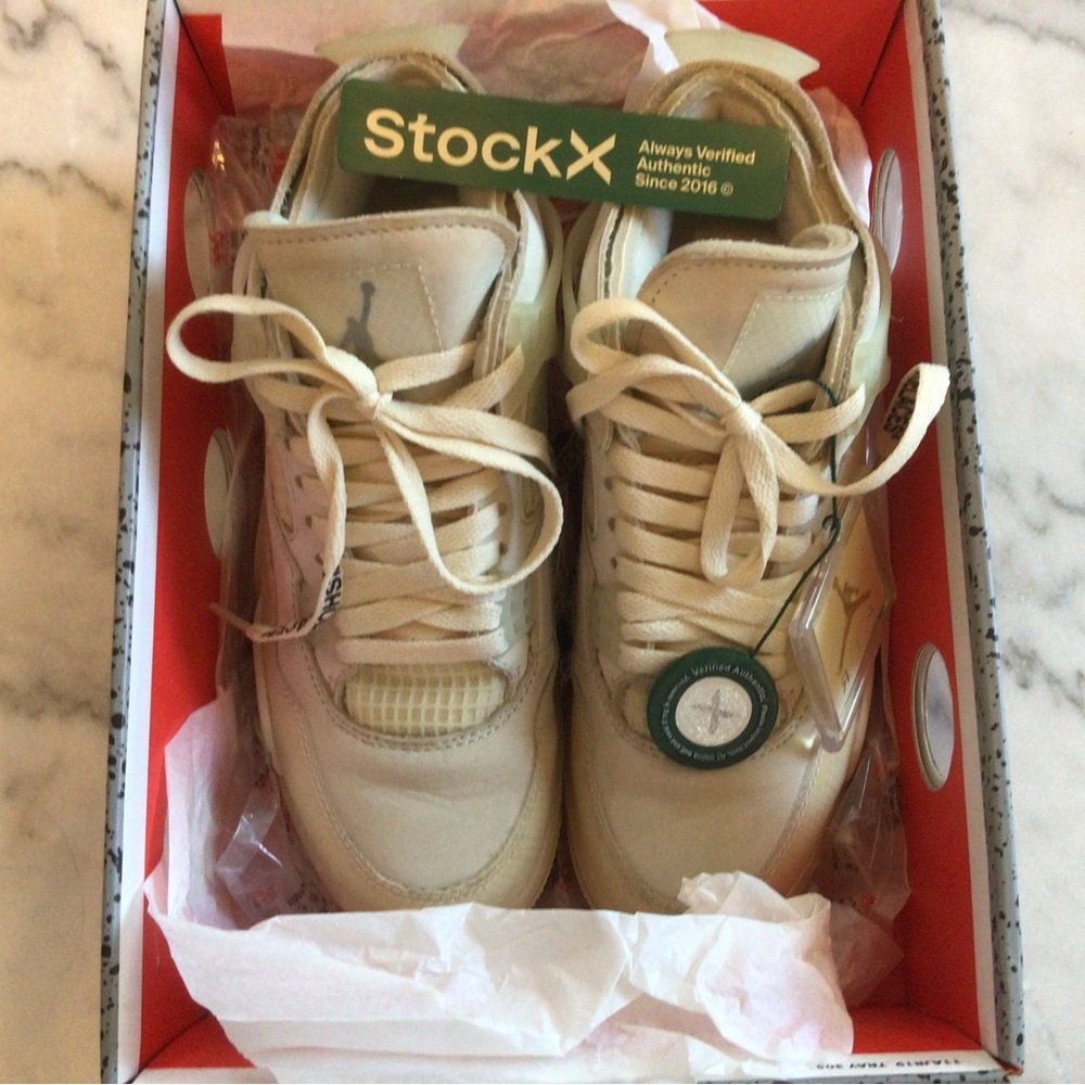 Cream Sneakers